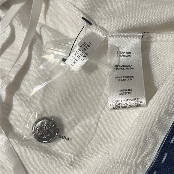 Karl Lagerfeld Paris V-Neck Knit Cardigan Sweater, Women’s Small NWT - $109! - Picture 7 of 7